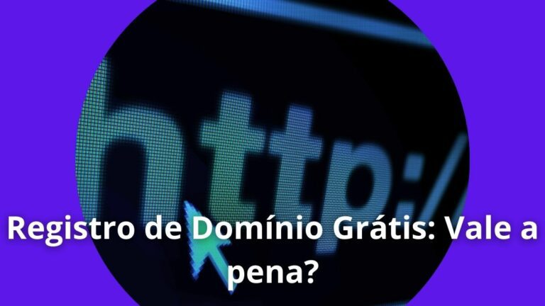 Registro de Domínio Grátis Vale a pena